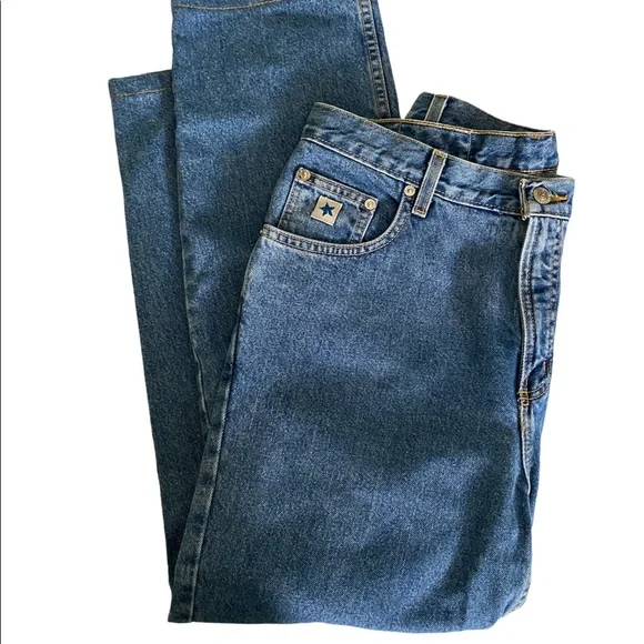 Sold!!!!!!Vintage Rockies Women's Sz 13 High Rise Blue Denim Jeans - Picture 3 of 10